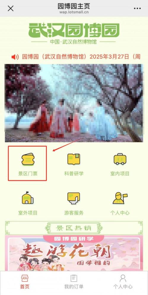 2026武汉园博园灯会开放时间及门票价格